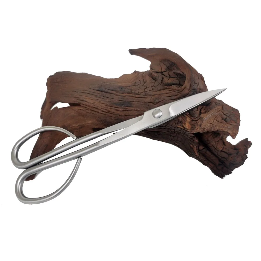 

8.3inch Garden Flower Professional Sprout Scissor Pruning Bonsai Potted Stainless Scissor Leaf For Steel
