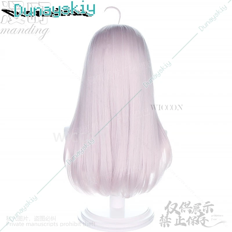 Аниме Alya Sometimes Hides Her Feelings in Russian Косплей Светло-фиолетовый парик 55 см Alisa Mikhlovna Kujō