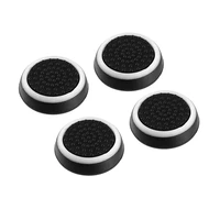 4pcslot game accessory protect cover silicone thumb stick grip caps for ps43 for xbox 360for xbox one game controllers