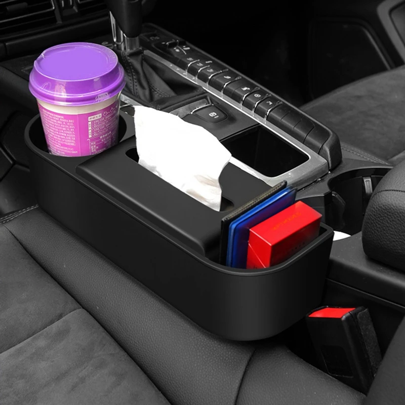 

Автомобильный Органайзер 3 в 1, держатель для стакана, для монет, кредитных карт