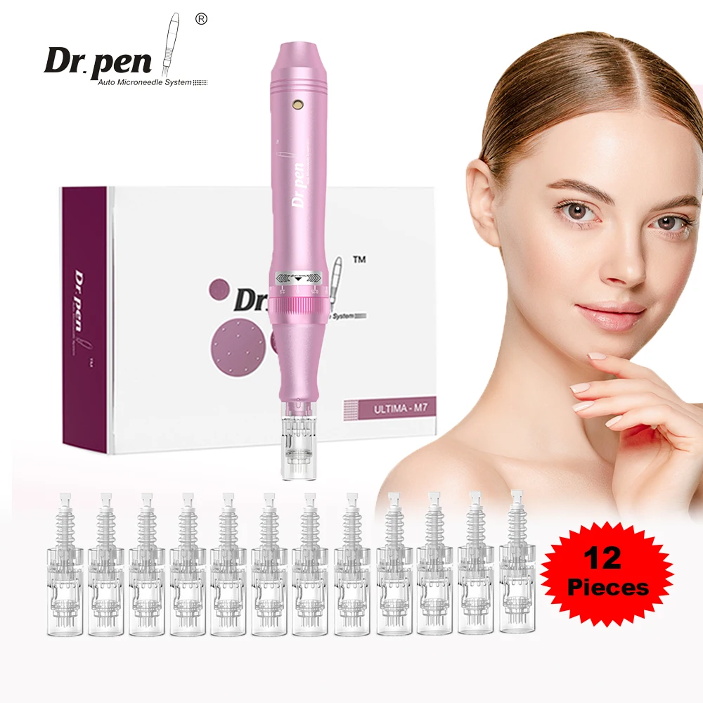 Электрический Dr Pen Ultima M7 с 12 иглами