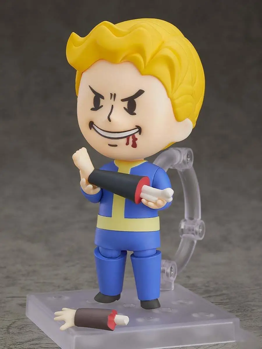 Фото В наличии: Оригинальная фигурка Good Smile Nendoroid Vault Boy 76 из аниме Fallout, коллекционная модель №3