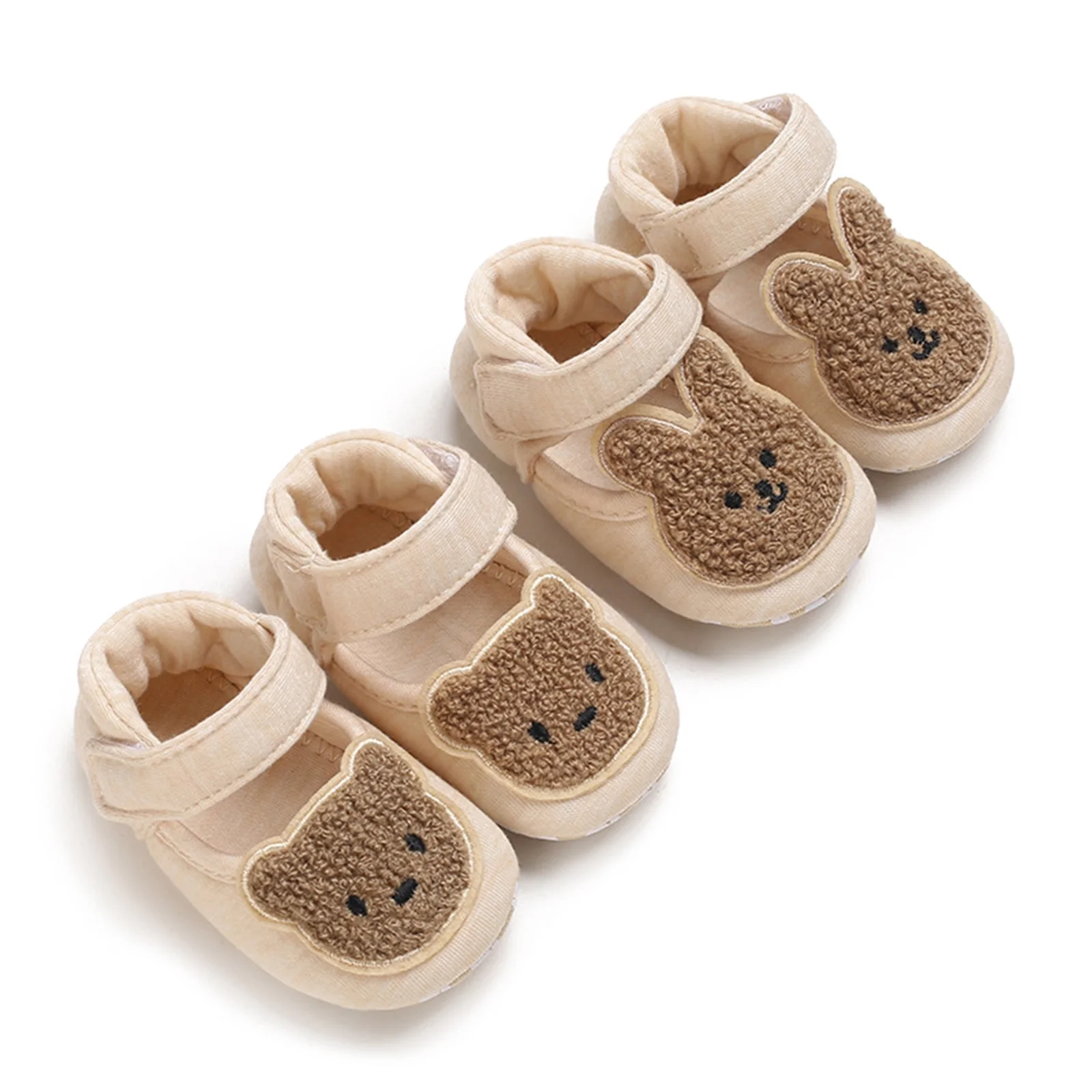 Infant Baby Girls Boys Breathable Shoes Autumn Cartoon Rabbit Shape NSole Shoes 0-12 Months