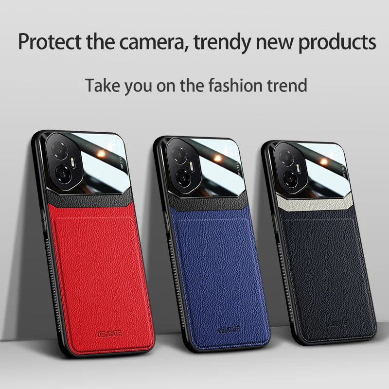 For Huawei Honor 300 200 100 Pro Case Luxury PU Leather+hard PC Lens Protective Back Cover 90 70
