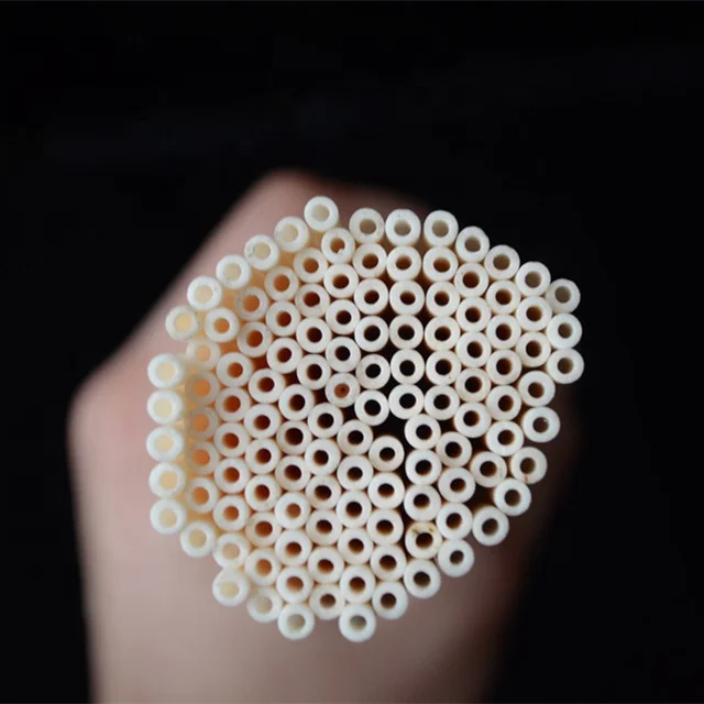 XTL sintyron 99.5% алюминиевая тонкая стенка керамическая трубка/трубопровод с L65mm