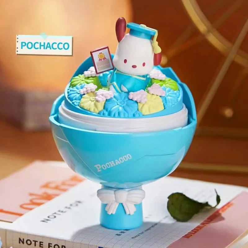 Sanrio персонаж Young Bouquet Series слепая коробка My Melody Kuromi Cinnamoroll двойная звезда KT Pom Purin