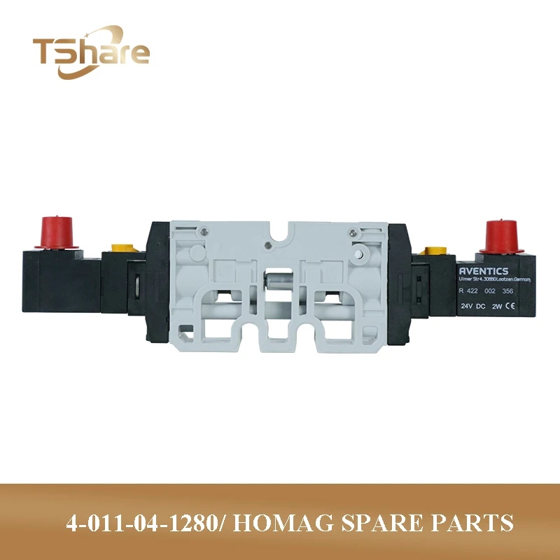 

1PC 4-011-04-1280 Original Electric Valve AVENTICS 422002096 ELEK.BLOCK 5/2 G1/8 TC08 BISTABIL for Homag Machine