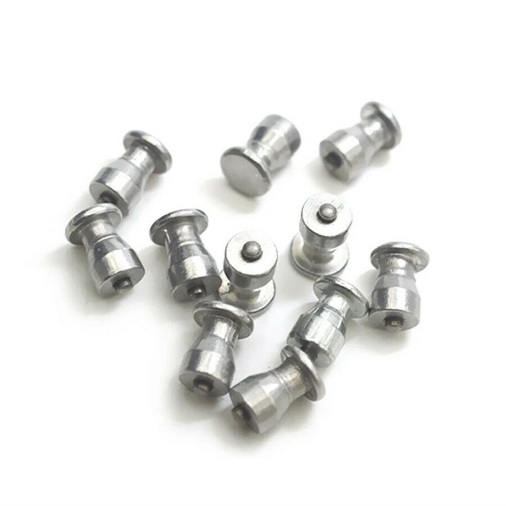 

100PCS Car Tire Screw Anti-skid Screw Anti-skid Nail 8*10mm Durable Vehicles Off-Road Wheel Tyres Tire Snow Chains Spikes Studs