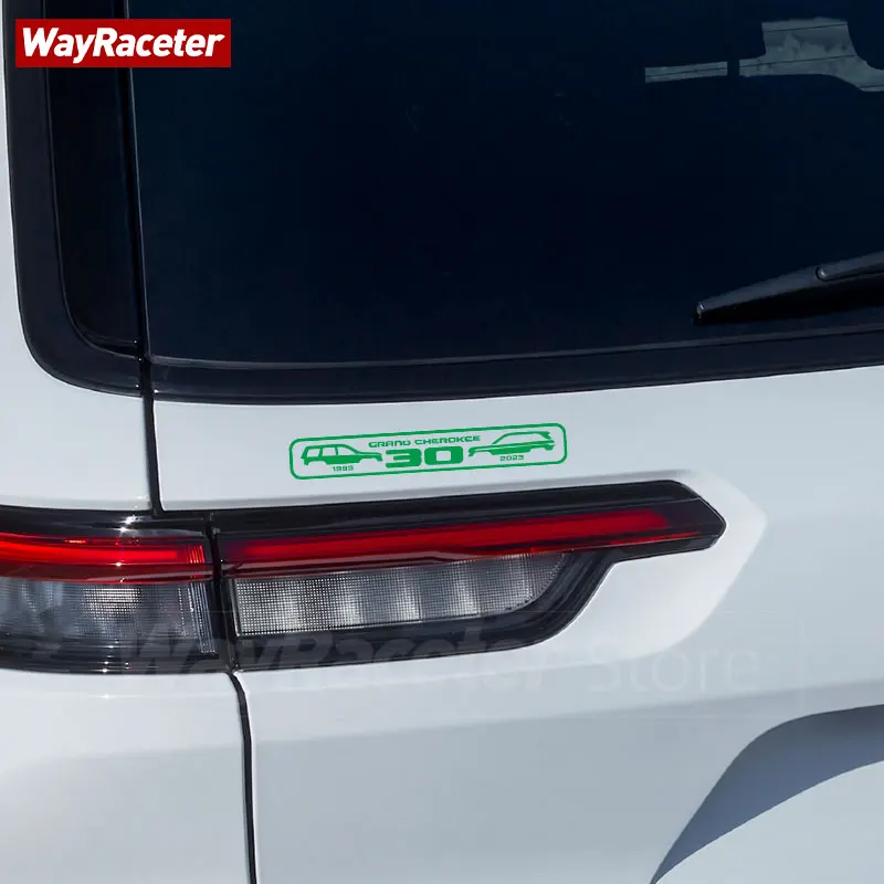 Светоотражающая виниловая наклейка на 30-ю годовщину окно капот багажник для Jeep