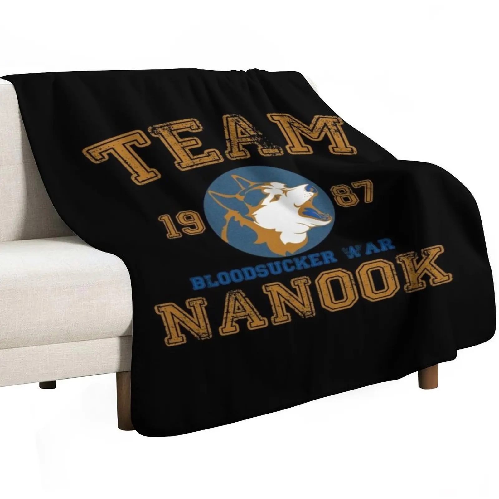 Фото Подарки Team Nanook для фанатов, подарки на Рождество, плед из фланелевого флиса, мягкий и теплый плед №2