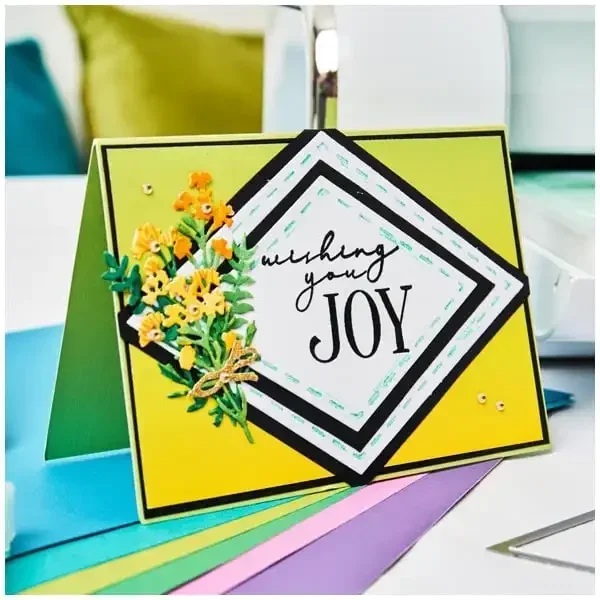 Термоклеммное украшение от Стейси парк режущие штампы декоративный трафарет