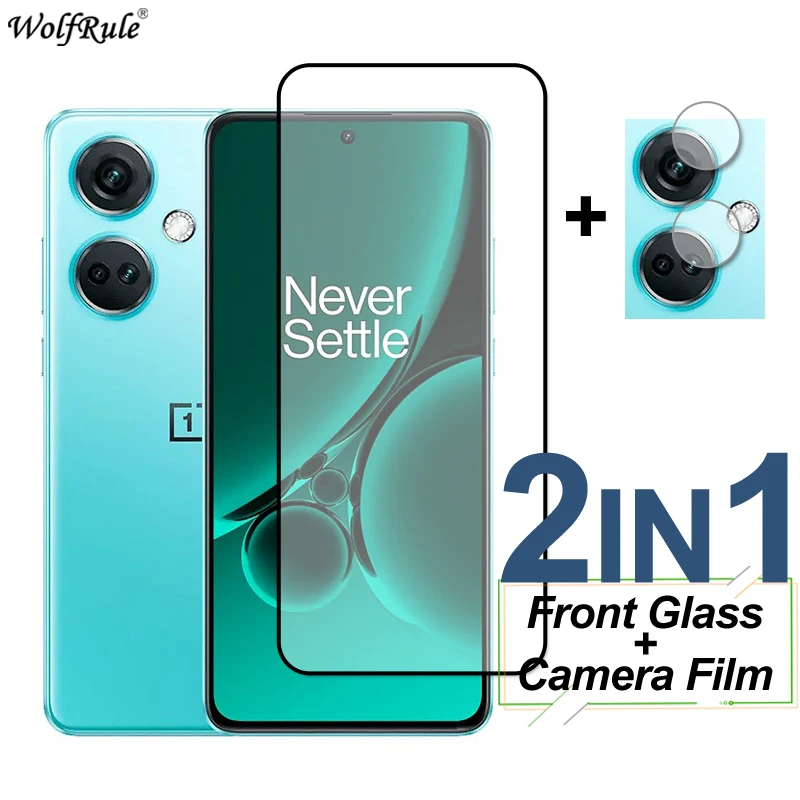 Full Cover Tempered Glass For Oneplus Nord CE3 Screen Protector Protective Phone Camera Lens Film On Oneplus Nord CE3 CE 3 Lite