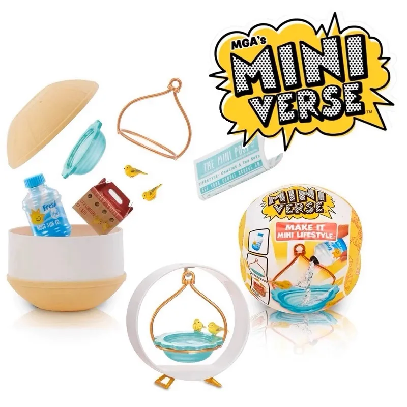 MGA miniverse mini home beauty series глухая коробка DIY Миниатюрный декоративный потайной шар