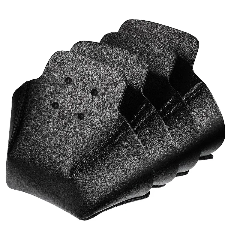 

4 Piece Guards Protectors PU Roller Skate Cap Guard Protectors With 4 Holes Toe Cap For Quad Roller Skate