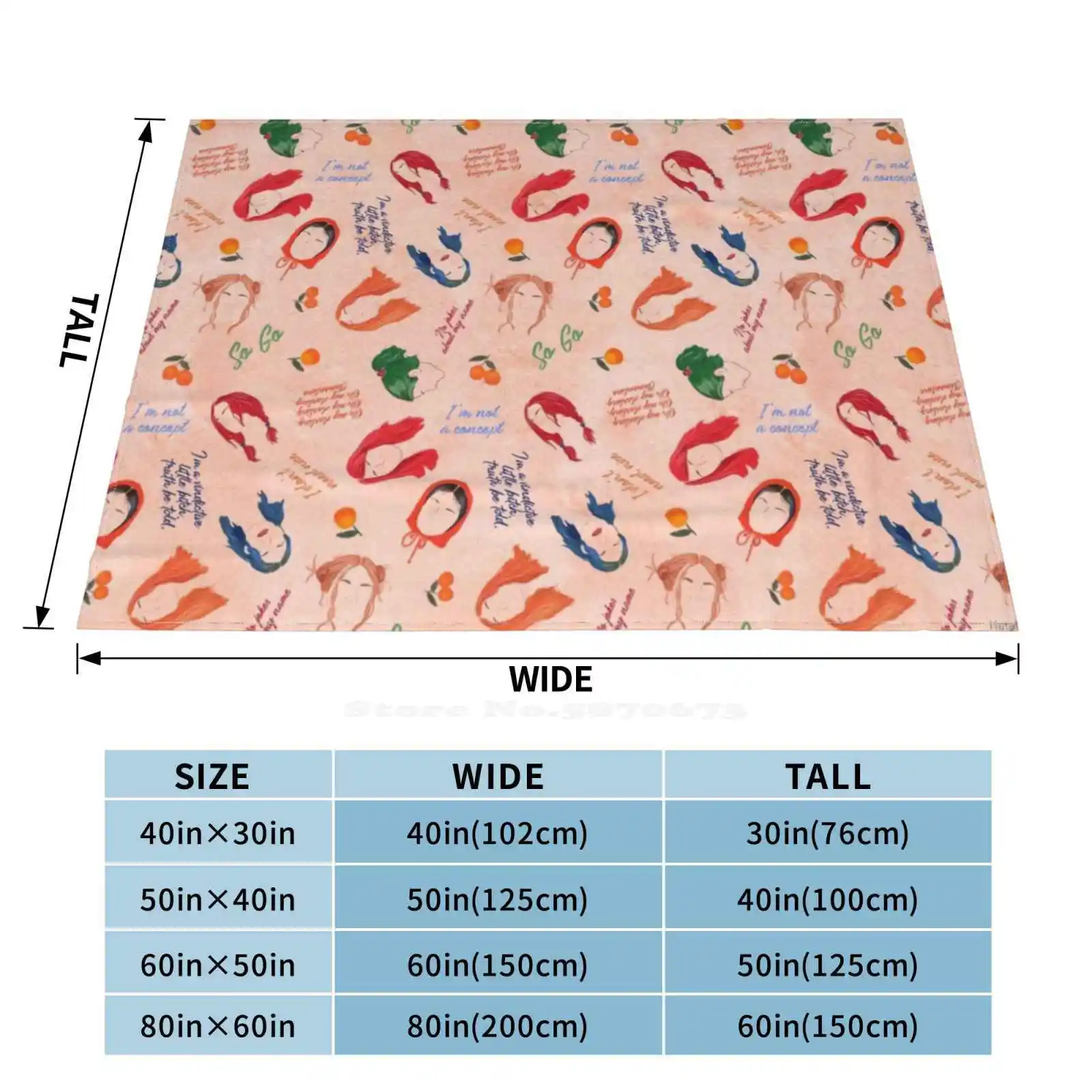 Цитаты Клементинского трендового стиля забавное модное мягкое одеяло вечное
