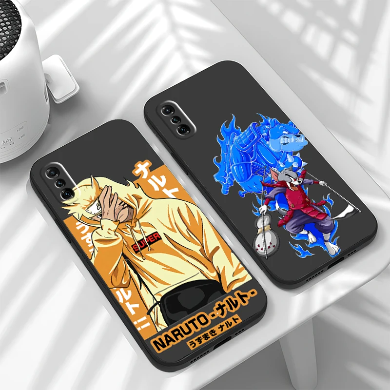 

NARUTO Anime Cartoon Phone Case For Xiao MI Note 10 Pro Lite 10S 10 Pro Lite 11 Pro Lite Ultra Back Unisex TPU Smartphone