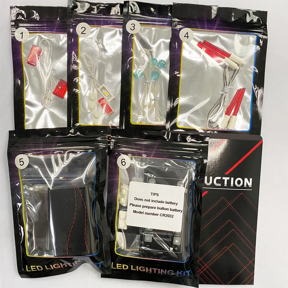 Набор со светодиодсветильник кой для строительных блоков 75301 (светодиодный ы в