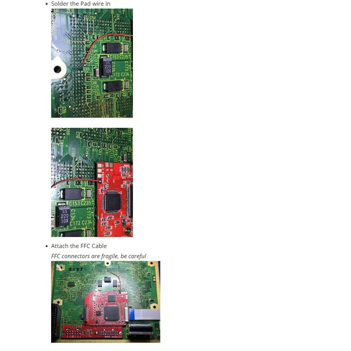 Фото Комплект модов INABEZ GCDual для консоли Gamecube DOL-001 GCVideo с поддержкой RGB/RGBS/YPbPr/HDMI-совместимого переключения и контроллера Wia №1