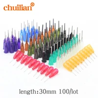 100pieces14 25g 10 models available in steel dispense tapered needles glue liquid dispenser needles for welding tool controllers