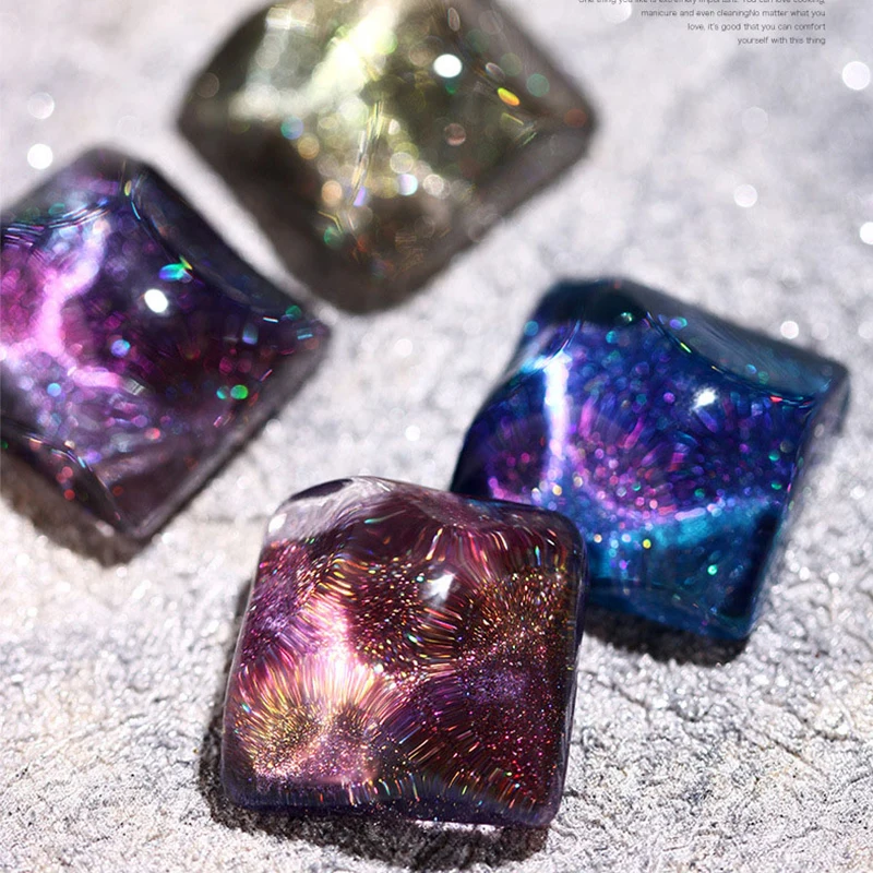

Cat Eye Nail Gel Polish Magnetic Soak Off UV Led 8ml Luxury Rainbow Star Polish Gel Glitter Semi Permanent Nail Art Gel Varnish