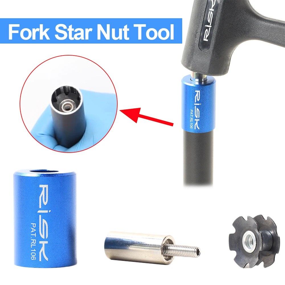 

Mtb Road Bike Sunflower Driving Tool Sport Cycling Front Fork Bowl Set Steel Flower Core Installation Sleeve Tool Accessories