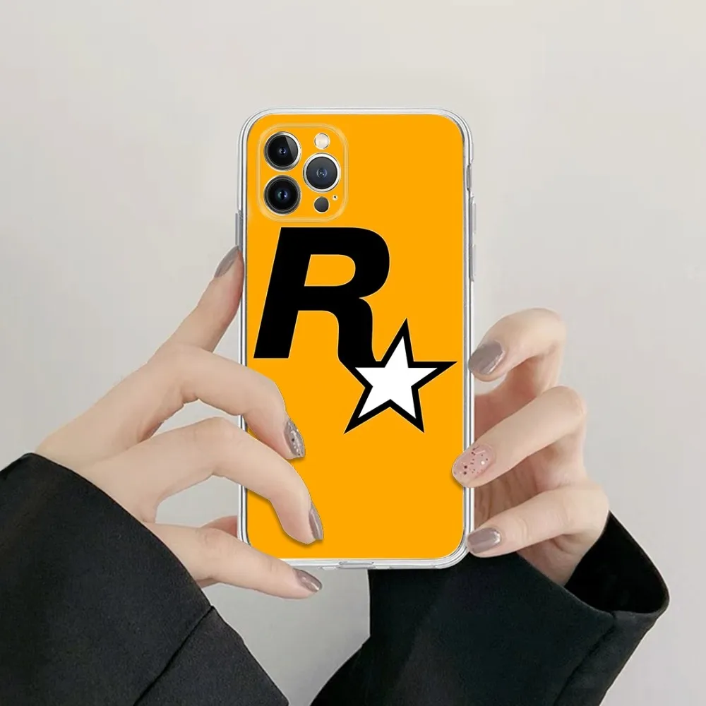 Популярный силиконовый мягкий чехол для телефона Game G-TA 5 G-rand Iphone 16 15 14 13 12 11 Pro Mini XS