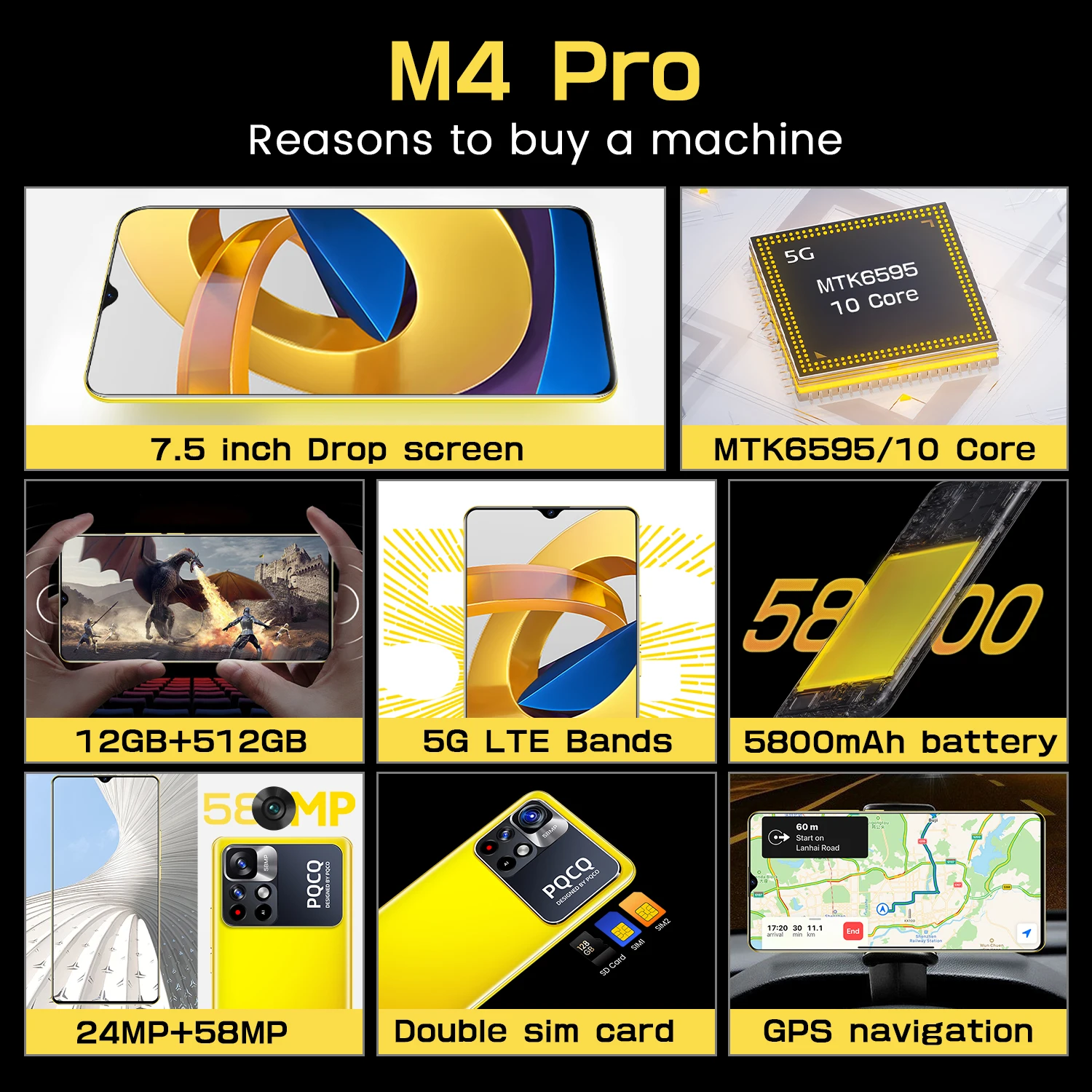 Рисунок 4 - Смартфон Global M4 Pro 4G 6 ГБ