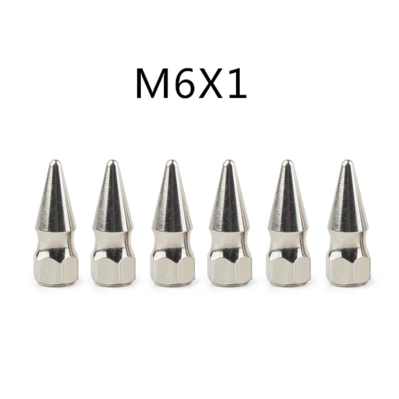 

Комплект Хромированных Болтов И Гаек M6X1.0/M8X1.25 В Стиле JDM С Шипами Для Крышки Клапанов Двигателя Honda Civic