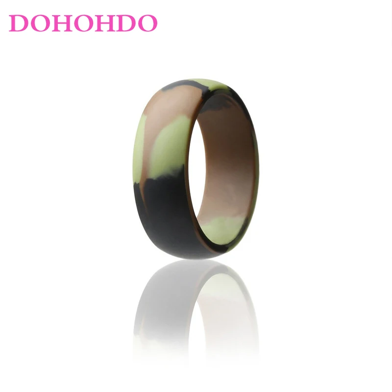 8 мм мужское силиконовое кольцо пищевой класс Fda на палец гипоаллергенное гибкое