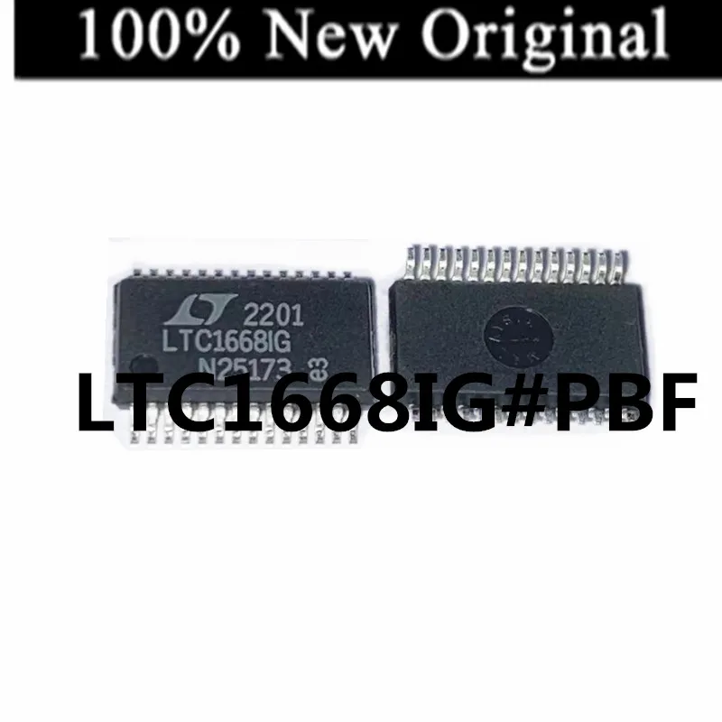 

2PCS/Lot LTC1668IG#PBF LTC1668IG LTC1668 SSOP-28 100% new original 16-bit digital-to-analog converter chip