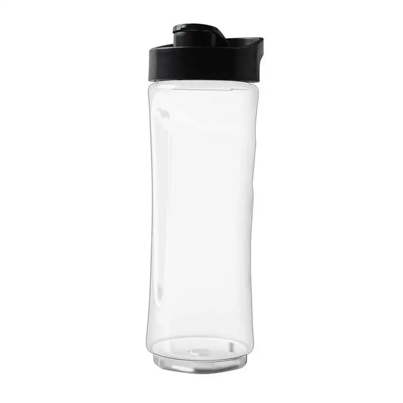 600ML Sports Bottle Cup Blender Smoothie Cup Replacement Leakproof Portable Drink Water Bottle With Lid For Hiking Gym Camping