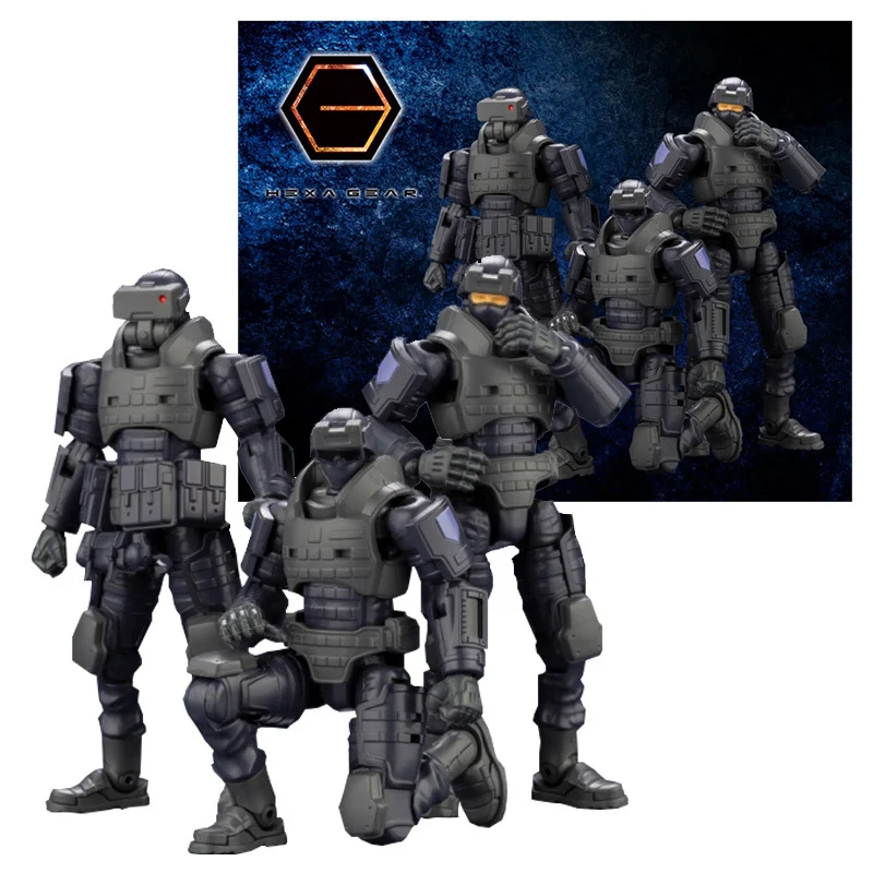 

Genuine Hexa Gear Action Figure HG099 1/24 Vol.1 Night Stalkers Collection Model Ornaments Anime Action Figure Toys for Children