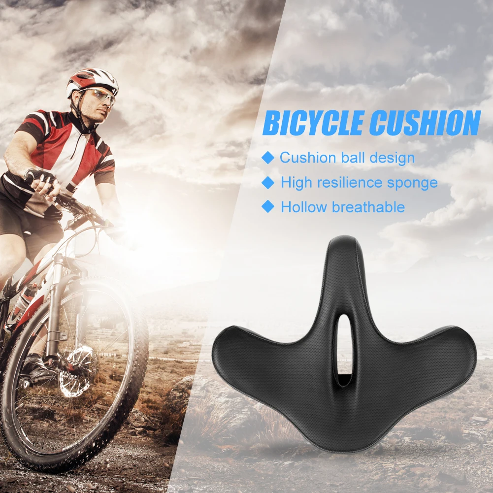 

Comfortable Cycling Cushion Widen Thicken Bicycle Saddle Seat Cushion Breathable Shock Absorption Cycling Accessories