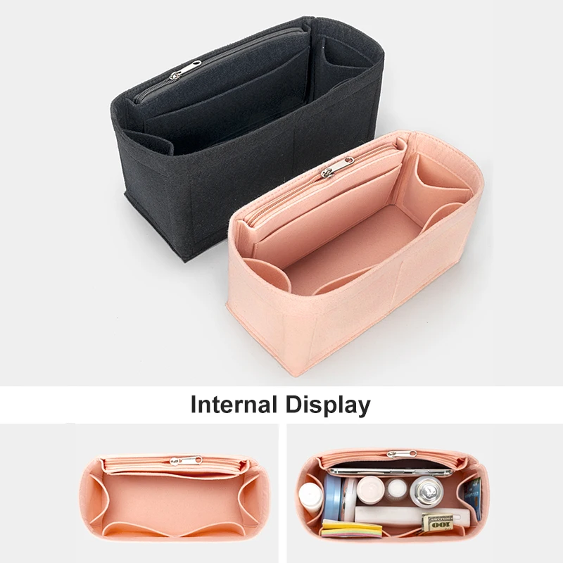 Женский фетровый кошелек для Loewe органайзер-пазл макияжа вставка роскошной