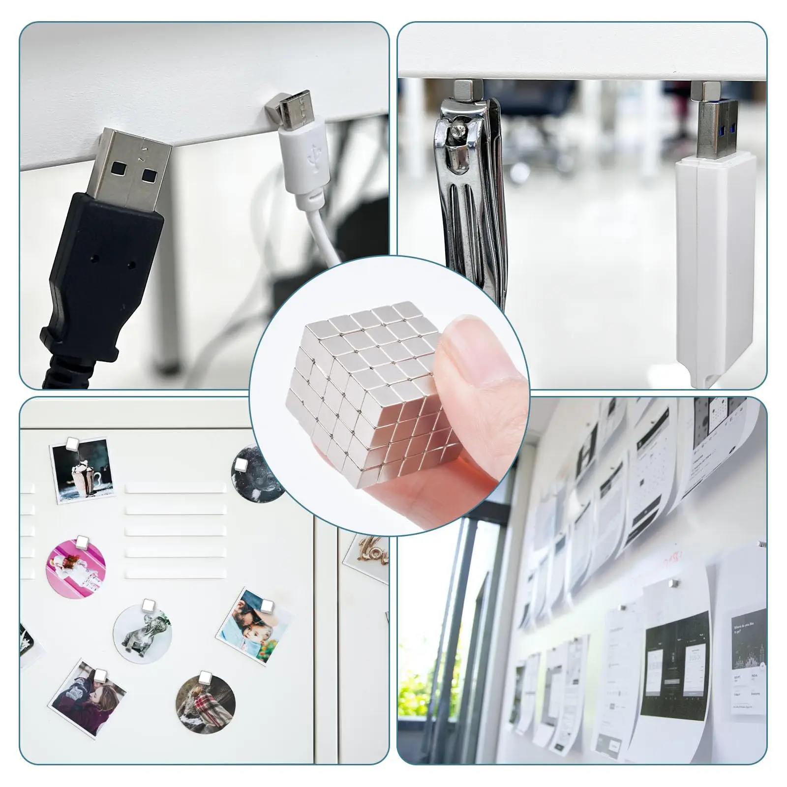 Квадратные магниты-10x10x10 мм Магниты для холодильника магниты квадратные