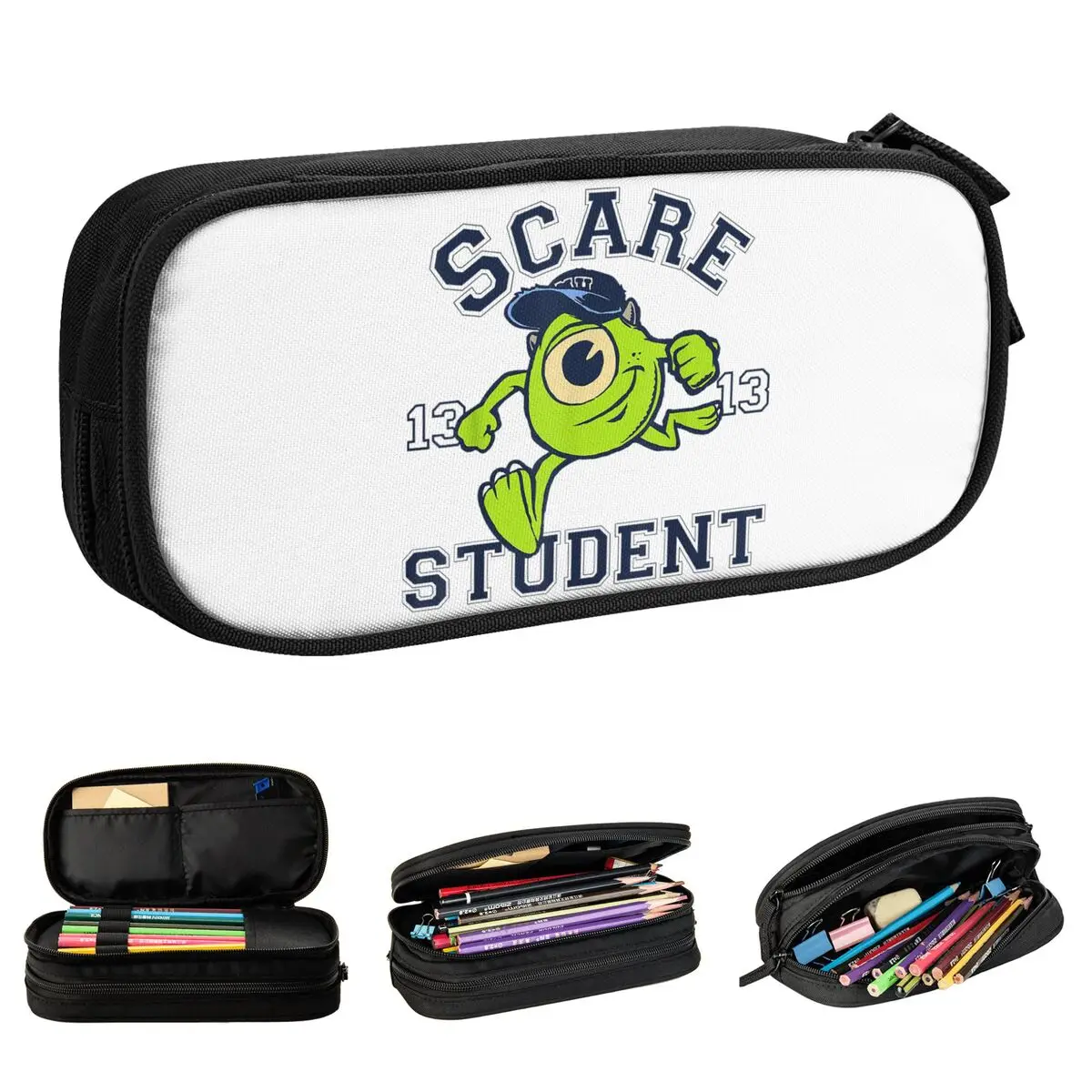 Пеналы для карандашей с изображением монстров студентов портретов майка коробка