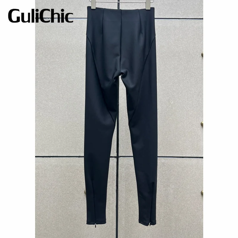 8 22 GuliChic Женская липа универсальная модная надпись стрейч тонкая фотография