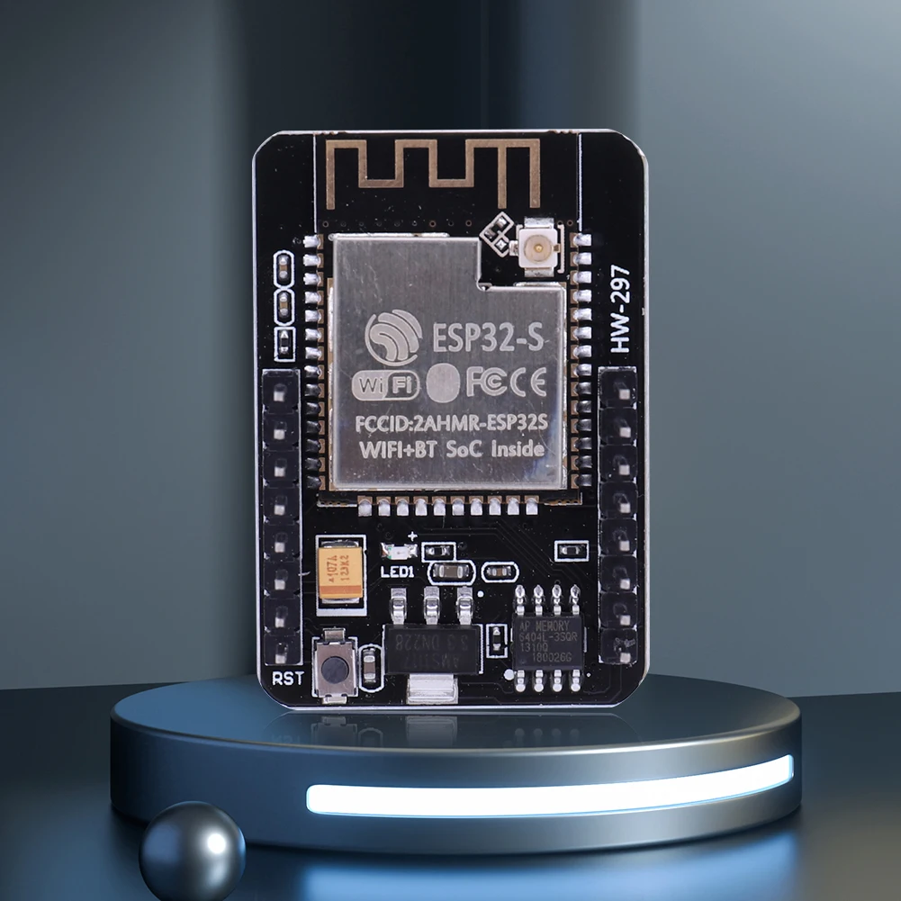 Модуль камеры ESP32 с поддержкой TF-карт, макетная плата, Wi-Fi, Bluetooth, совместима с UART/SPI/I2C/PWM для умных устройств дома, IoT