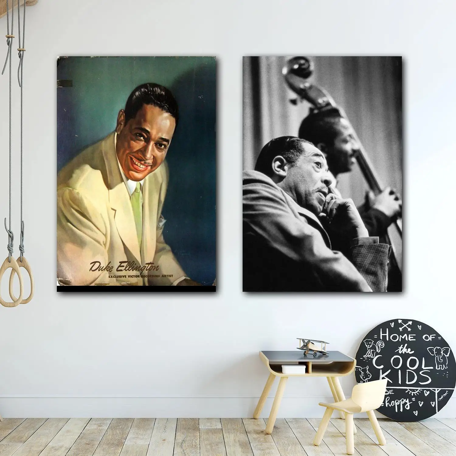 

duke ellington composer Decorative Canvas 24x36 Posters Room Bar Cafe Decor Gift Print Art Wall Paintings