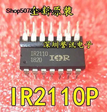 

Оригинальный Новый МОП-транзистор IR2110 IR2110PBF DIP14, быстрая доставка