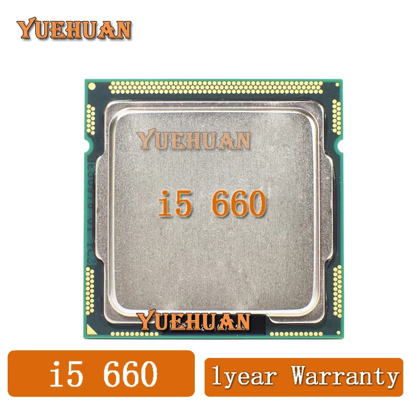 

Intel Core i5-660 I5 660 Processor 4M Cache, 3.33 GHz LGA1156 Desktop CPU