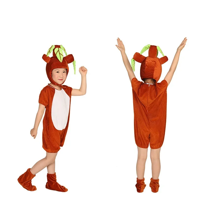 Детские костюмы для выступления на сцене зеленое дерево муравья карнавальный