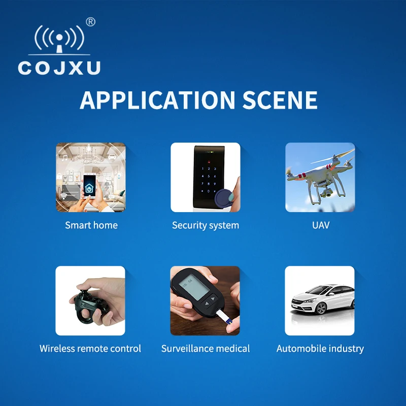 nRF52810 Bluetooth cojxu E73-2G4M04S1AX Ebyte 2 4 ГГц 5 МВт IPEX PCB Антенна IoT UHF Беспроводной