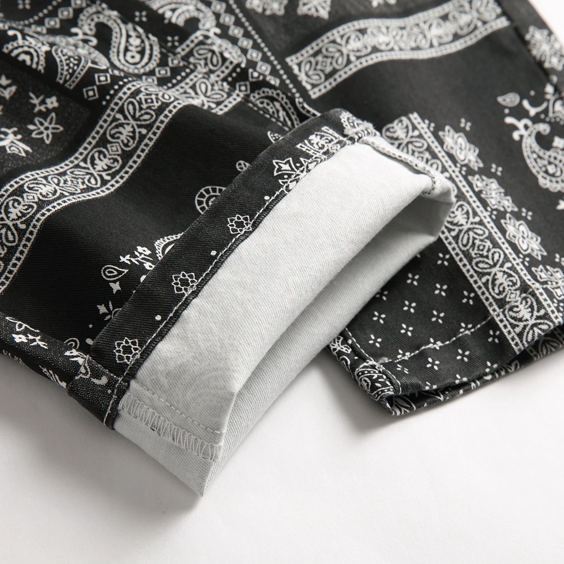 2023 New Vintage Style Casual Men's Jeans Fashion Streetwear Hip Hop Denim Pants Clothing Male Slim Fit Elastic Pencil Pants