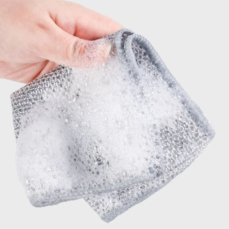 1/5/10 шт. Волшебная салфетка для очистки утолщенная Двусторонняя тряпка из