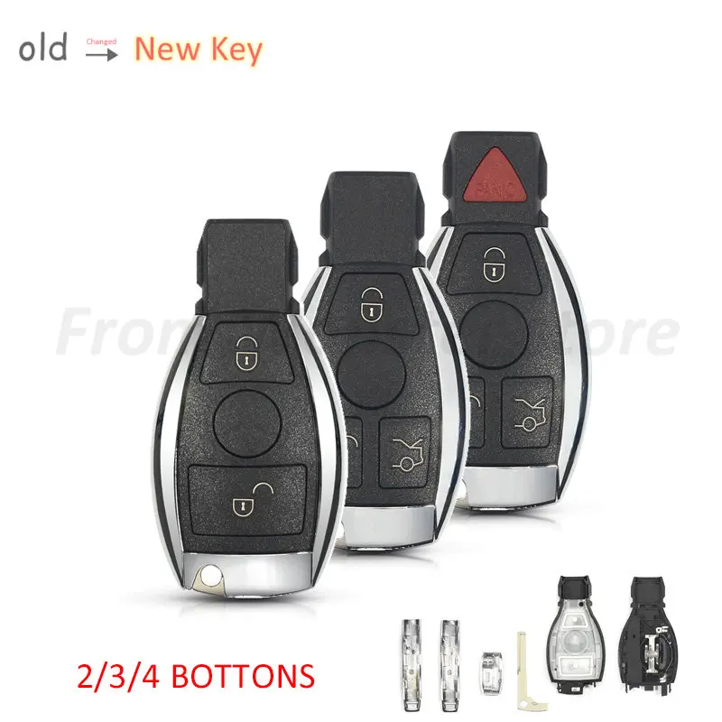 Запасная деталь автомобильного ключа для Mercedes Benz A B C E S Class W203 W204 W205 W210 W211 W212 W221 W222 C200 C260 S400 S320 S350