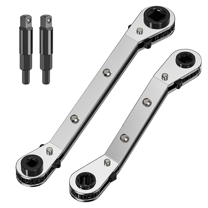 

3/8 Inch 1/4 Inch 5/16 Inch 3/16 Inch Ratchet Wrench AC Ratchet Tool Set For HVAC Equipment Repair