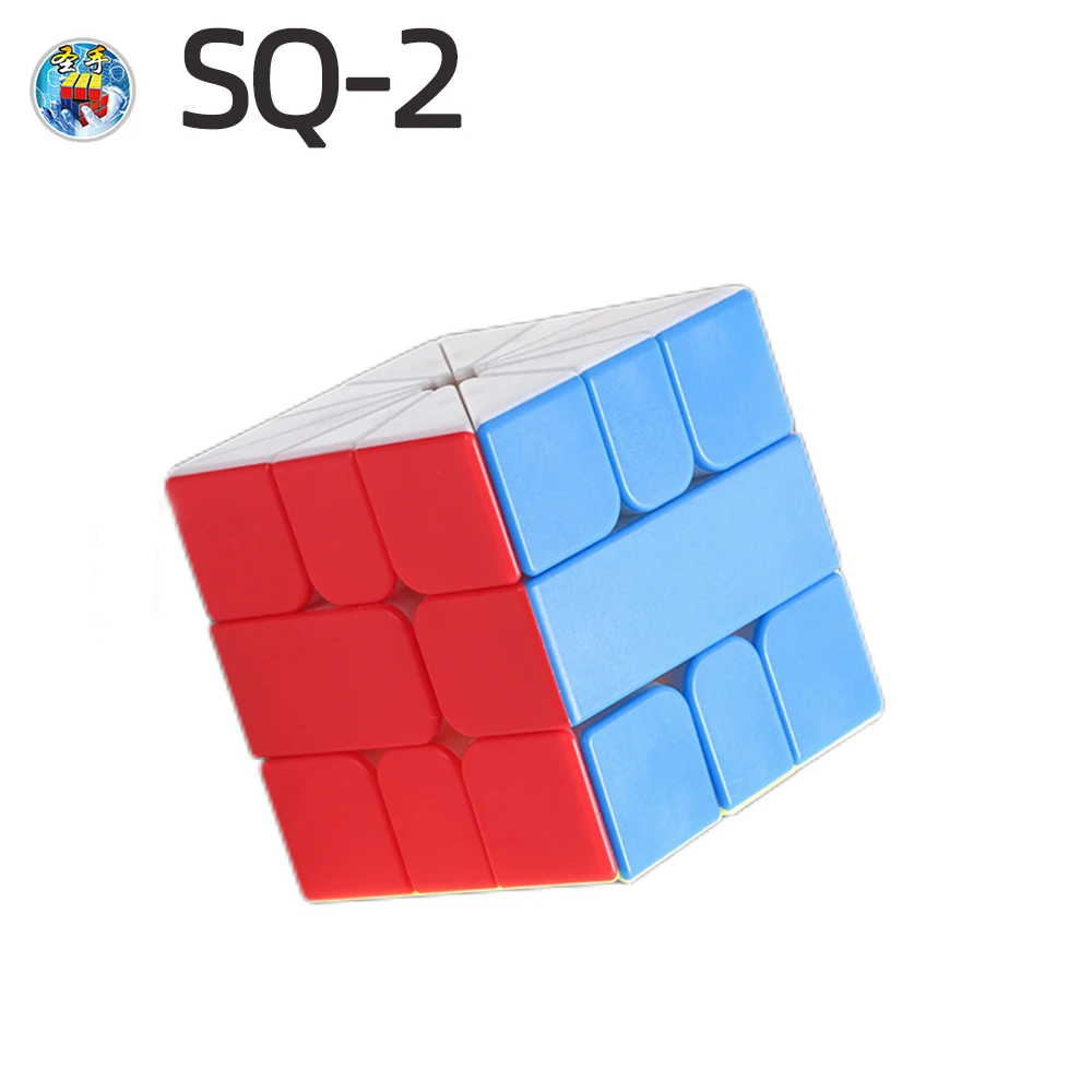 

Sengso SQ-2 скоростной магический куб 3X3 пазл magico профессиональные игрушки shengshou SQ2 образовательные для детей