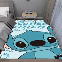 disney lilo stitch baby play mat soft bedroom carpet area rug non slip floor mat carpets for living room home decoration tapis