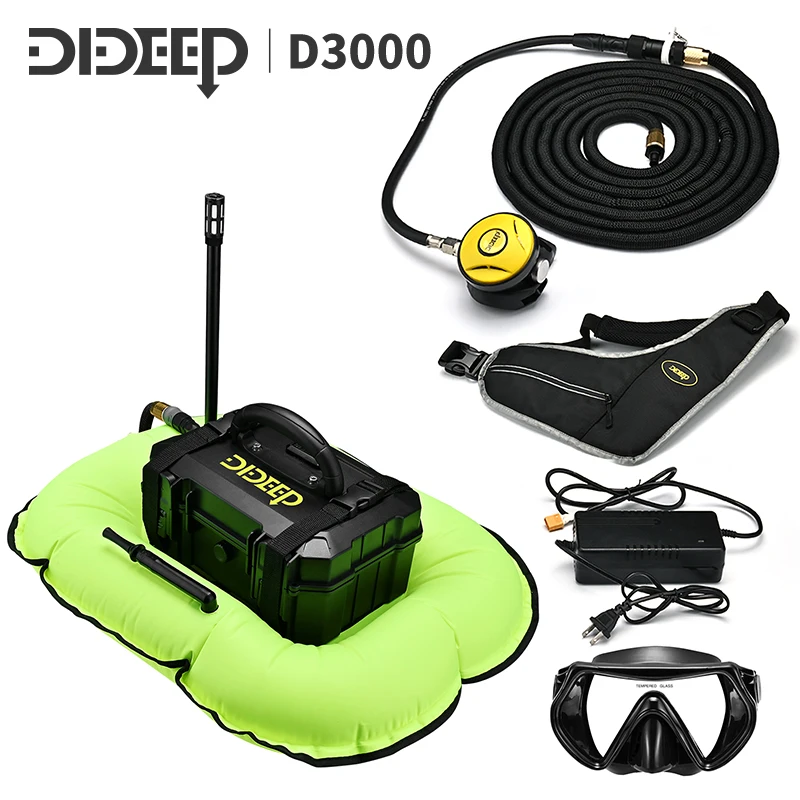 Portable Rechargeable Scuba Diving Tank Waterproof Air Compressor Deepest Time To 10 Meters Is 3 Hours Underwater Snorkel